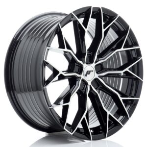 JR Wheels JR49 19x9,5 ET20-45 5H BLANK Gloss Black Machined Face