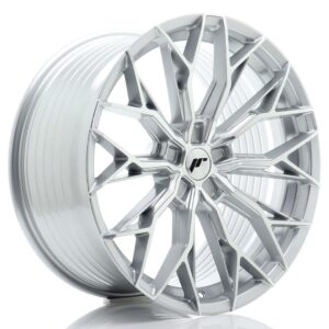 JR Wheels JR49 20x9 ET20-35 5H BLANK Silver w/ Machined Face