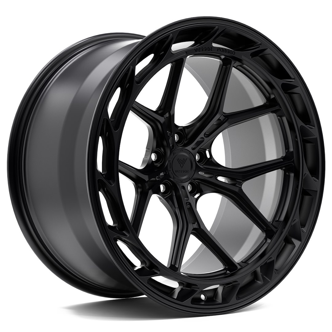 Vesser VSR8 Left 22x10,5 ET14 5x112 Custom Finish - Image 2