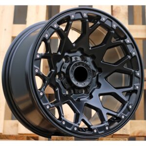 4x4 1108 9x17 6x139.7 ET-6 Black Matt