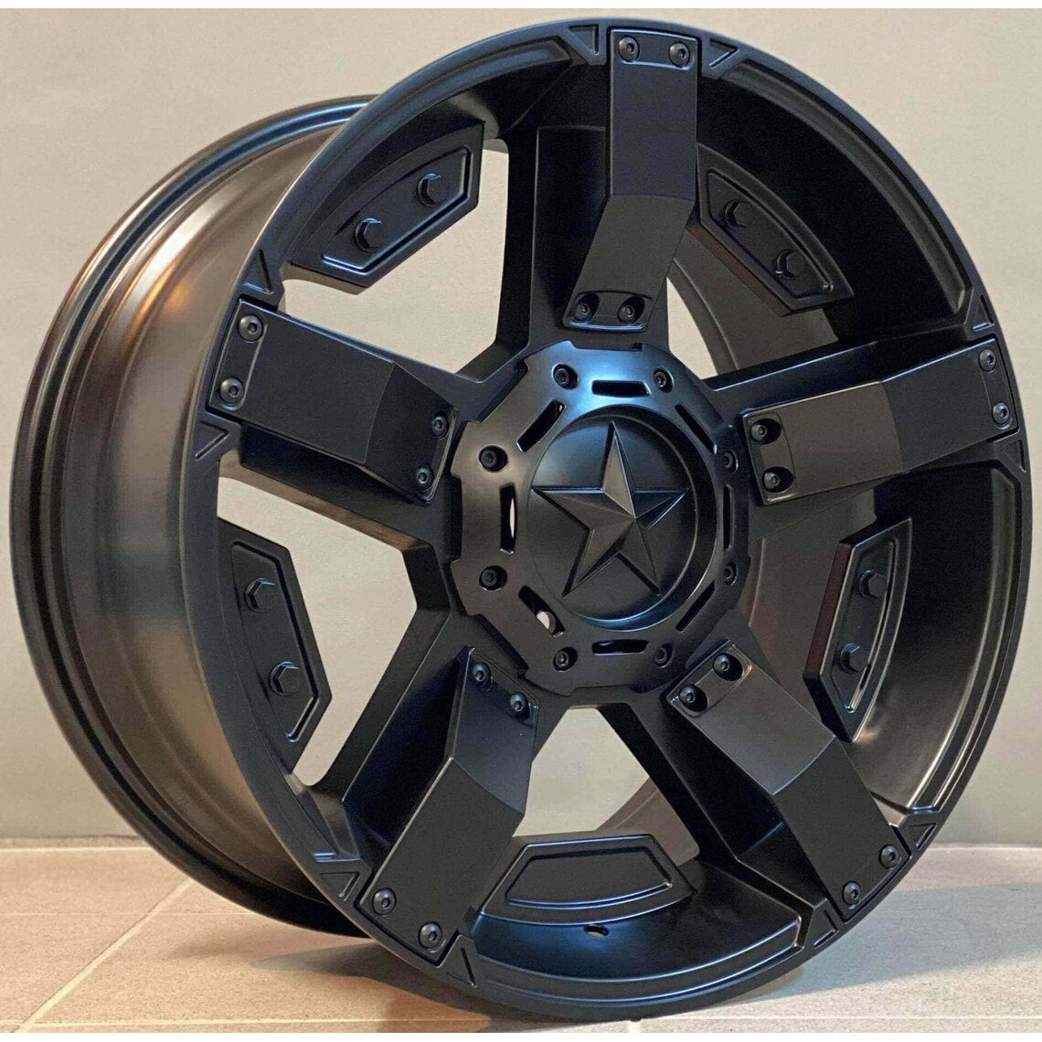 4x4 1143 9x18 6x114.3/120 ET25 Black Matt