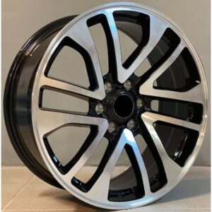 4x4 1145 7x16 6x114.3 ET35 Black Face Machined