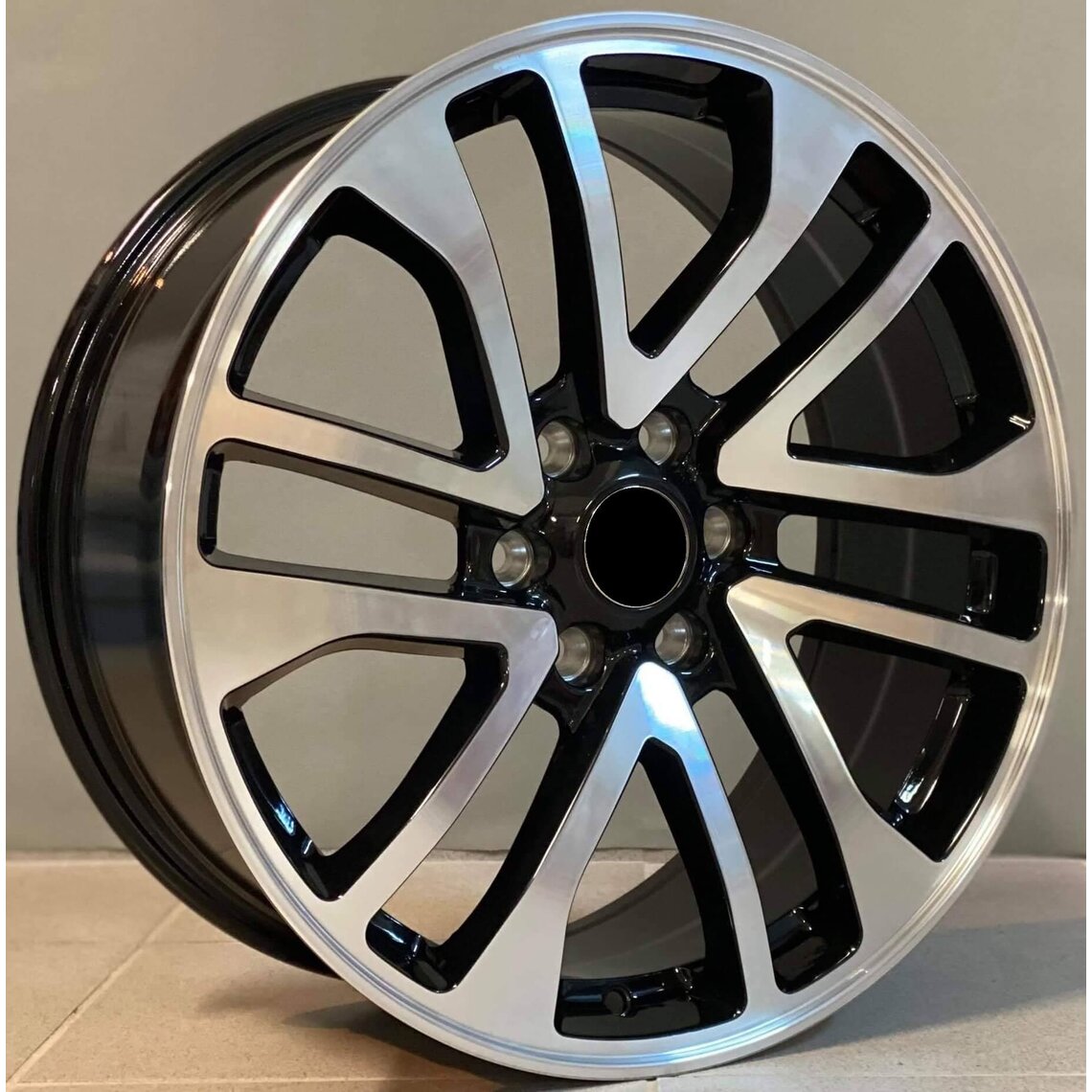 4x4 1145 7x16 6x139.7 ET30 Black Face Machined