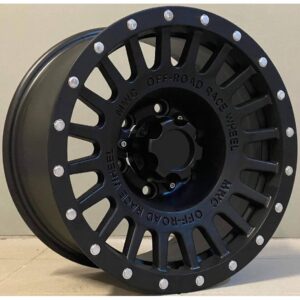 4x4 1293 8x16 6x139.7 ET0 Black Matt