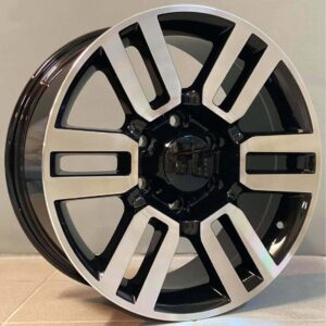 4x4 1300 8x18 6x139.7 ET20 Black Face Machined