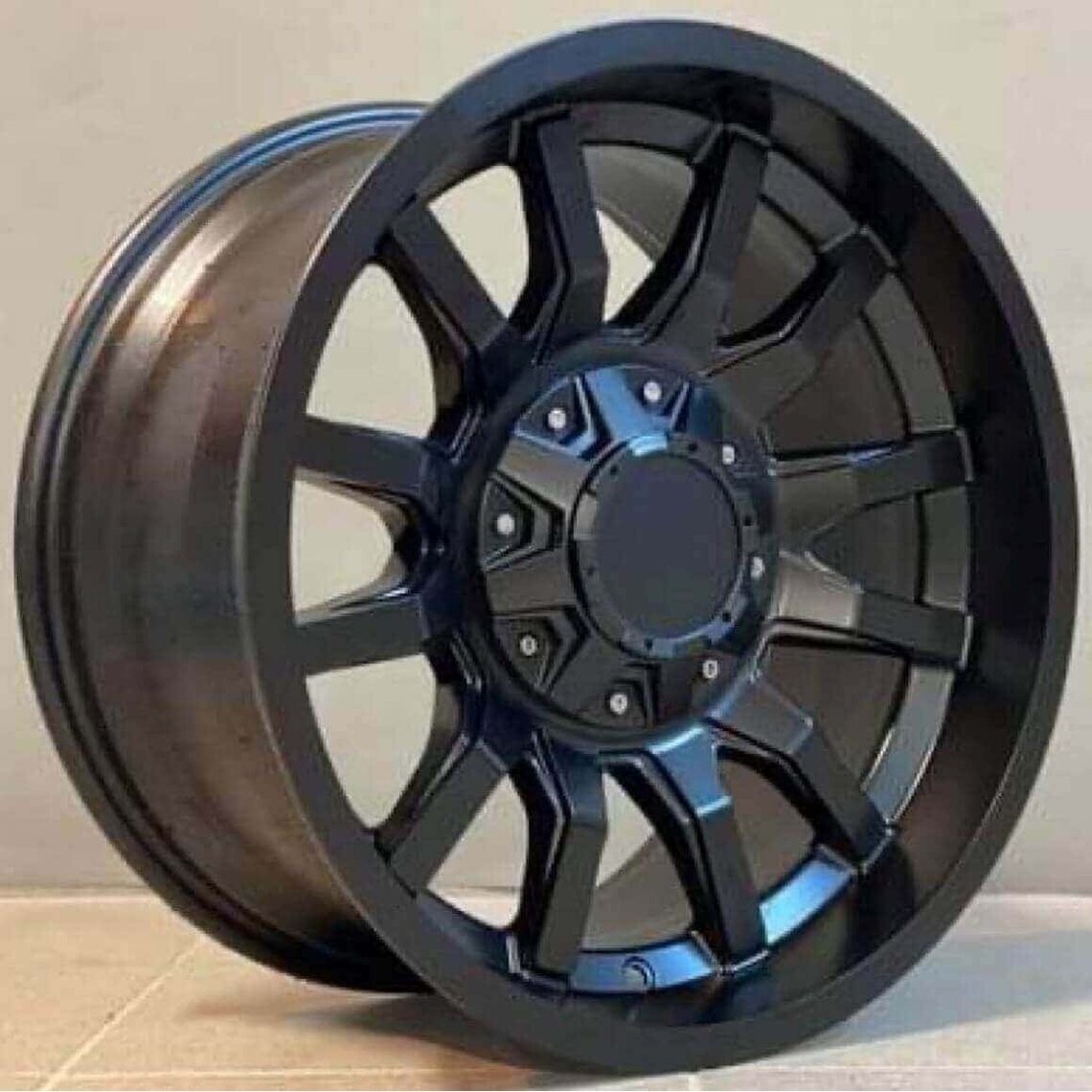 4x4 1427 9x18 6x135/139.7 ET0 Black Matt
