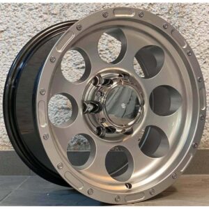 4x4 1457 8x16 6x139.7 ET0 Silver Hyper