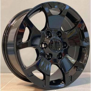 4x4 1460 7.5x17 6x139.7 ET25 Black Glossy