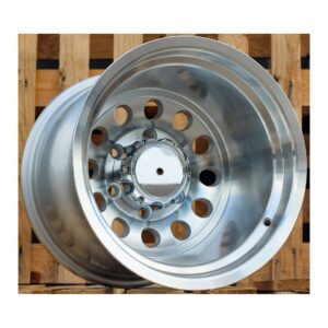 4x4 1495 12x15 6x139.7 ET-72 Silver Face Machined