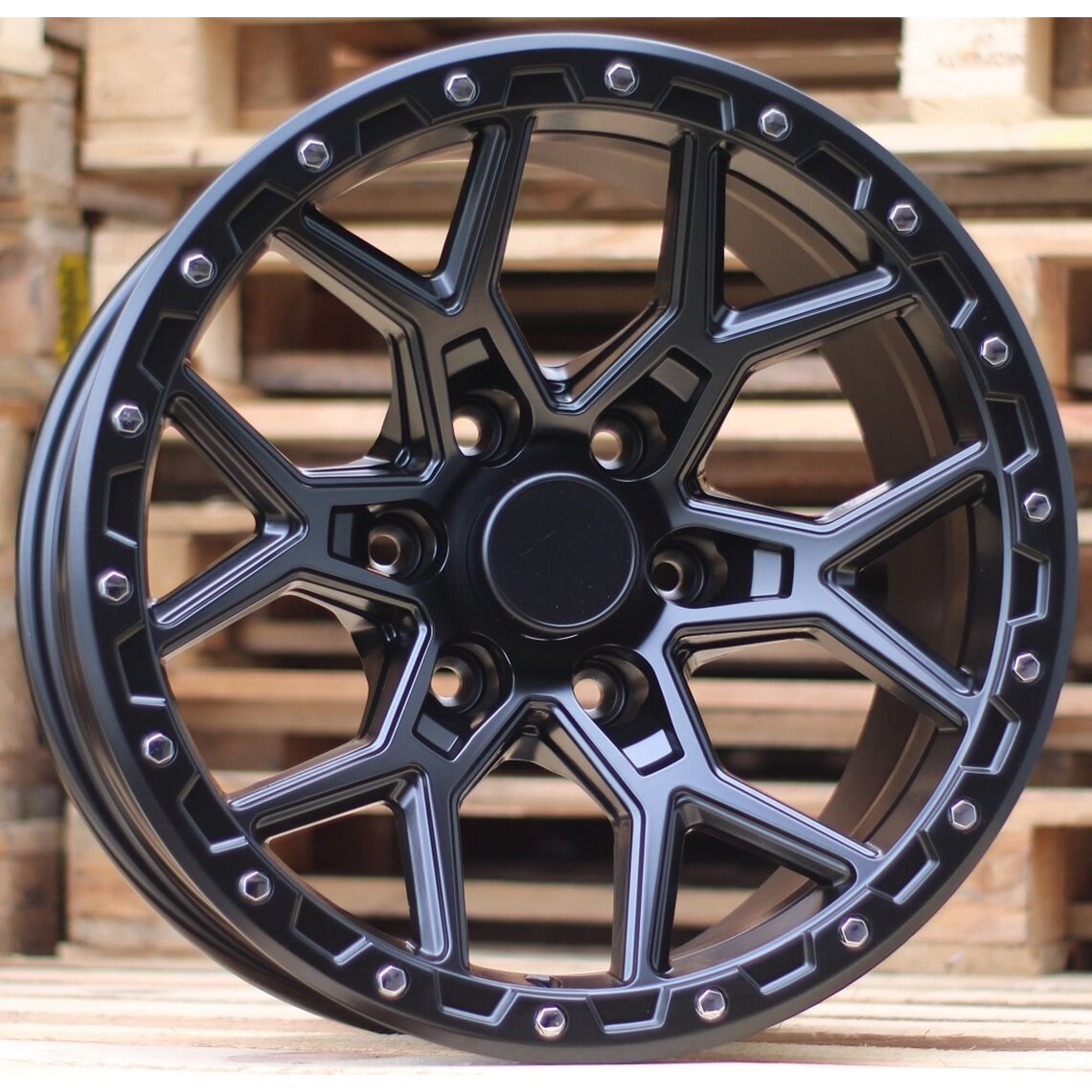 4x4 1536 9x17 6x139.7 ET0 Black Matt