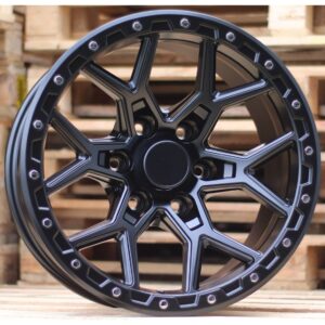 4x4 1536 9x17 6x139.7 ET-12 Black Matt