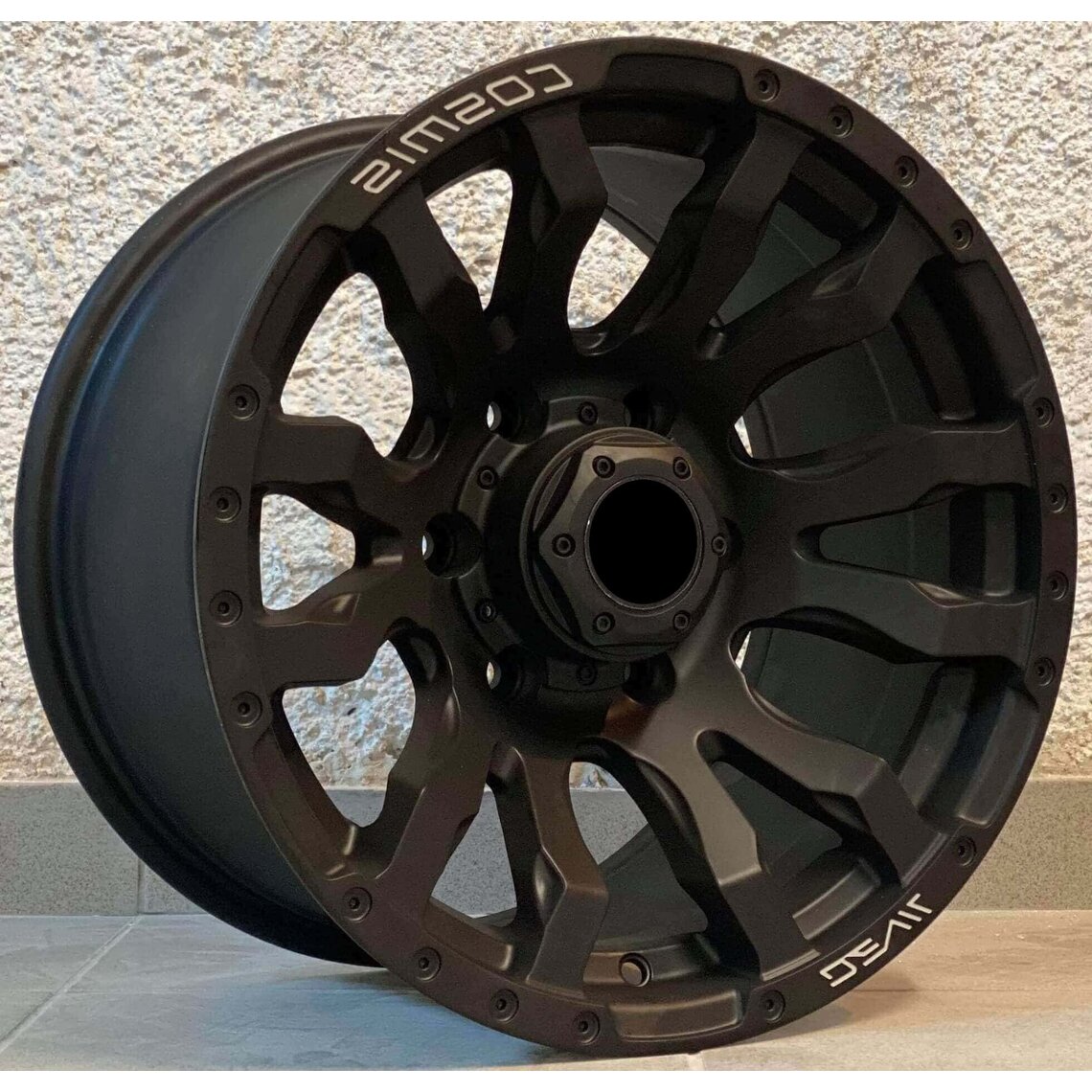 4x4 1540 9x16 6x114.3 ET0 Black Matt