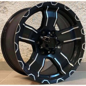 4x4 155 9x17 6x139.7 ET10 Black Face Machined
