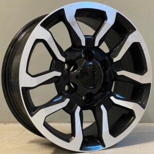 4x4 1623 7.5x17 6x139.7 ET30 Black Face Machined
