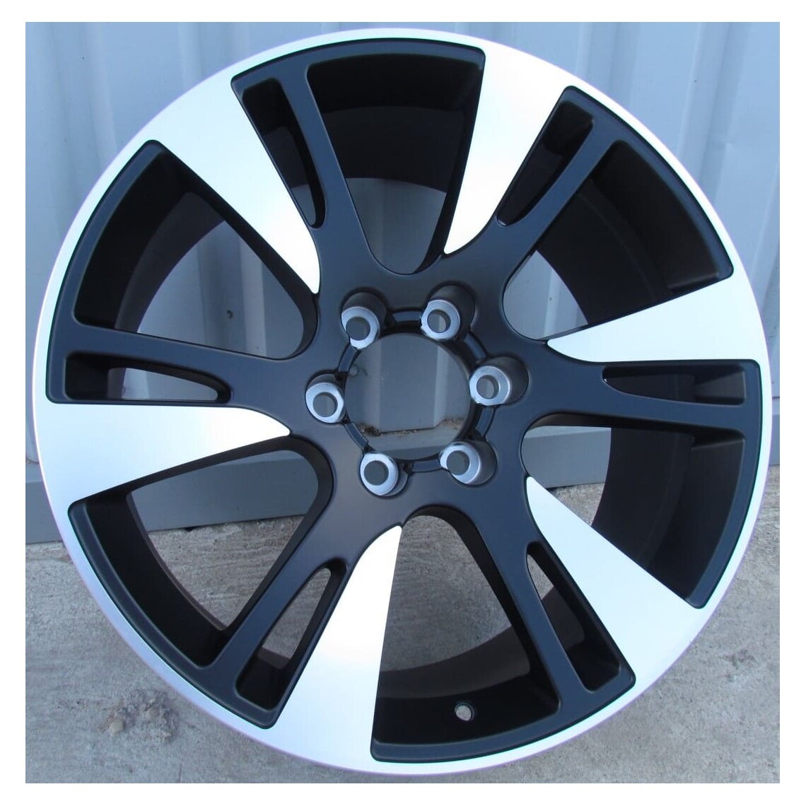 4x4 1645 9x20 6x139.7 ET20 Black Matt Face Machined