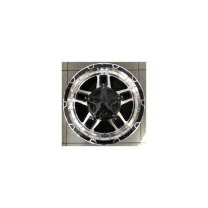 4x4 1688 9x17 6x139.7 ET15 Black Face Machined