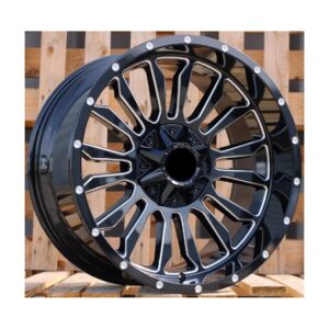 4x4 1728 10x20 6x135/139.7 ET-15 Black Glossy