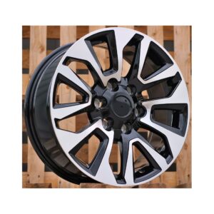 4x4 1743 7x16 6x139.7 ET30 Black Face Machined