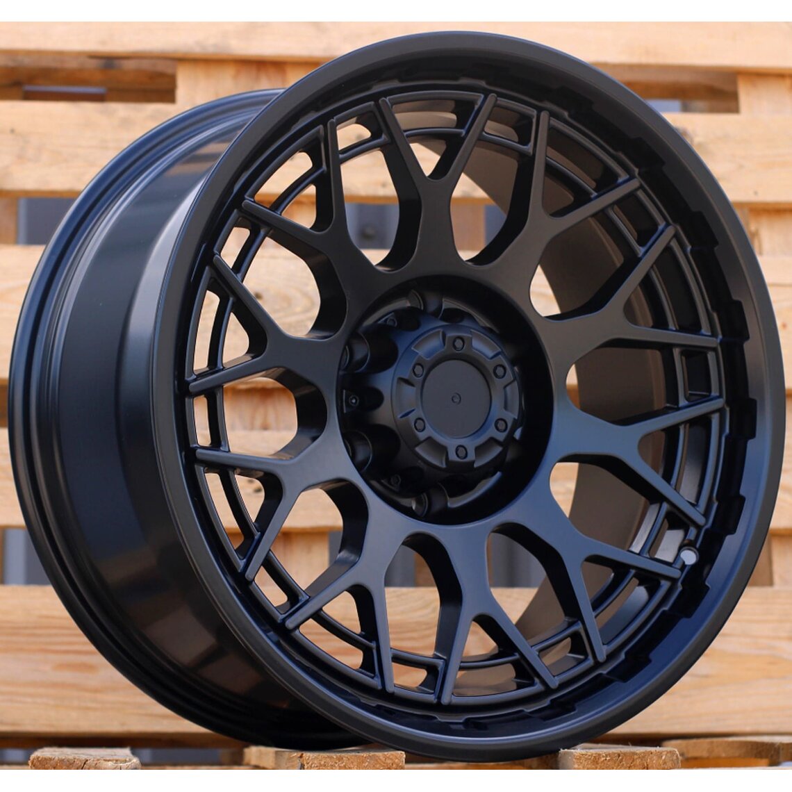 4x4 181 9x18 6x139.7 ET0 Black Matt