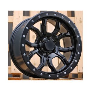 4x4 1898 9x17 6x114.3 ET0 Black Matt