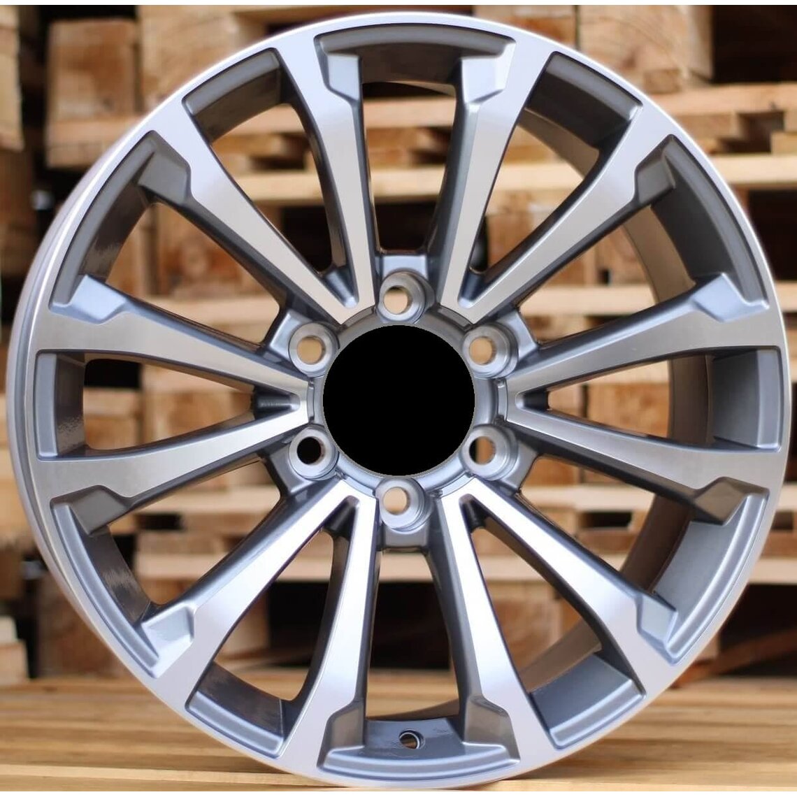 4x4 203 8.5x19 6x139.7 ET25 Gun Metal Face Machined