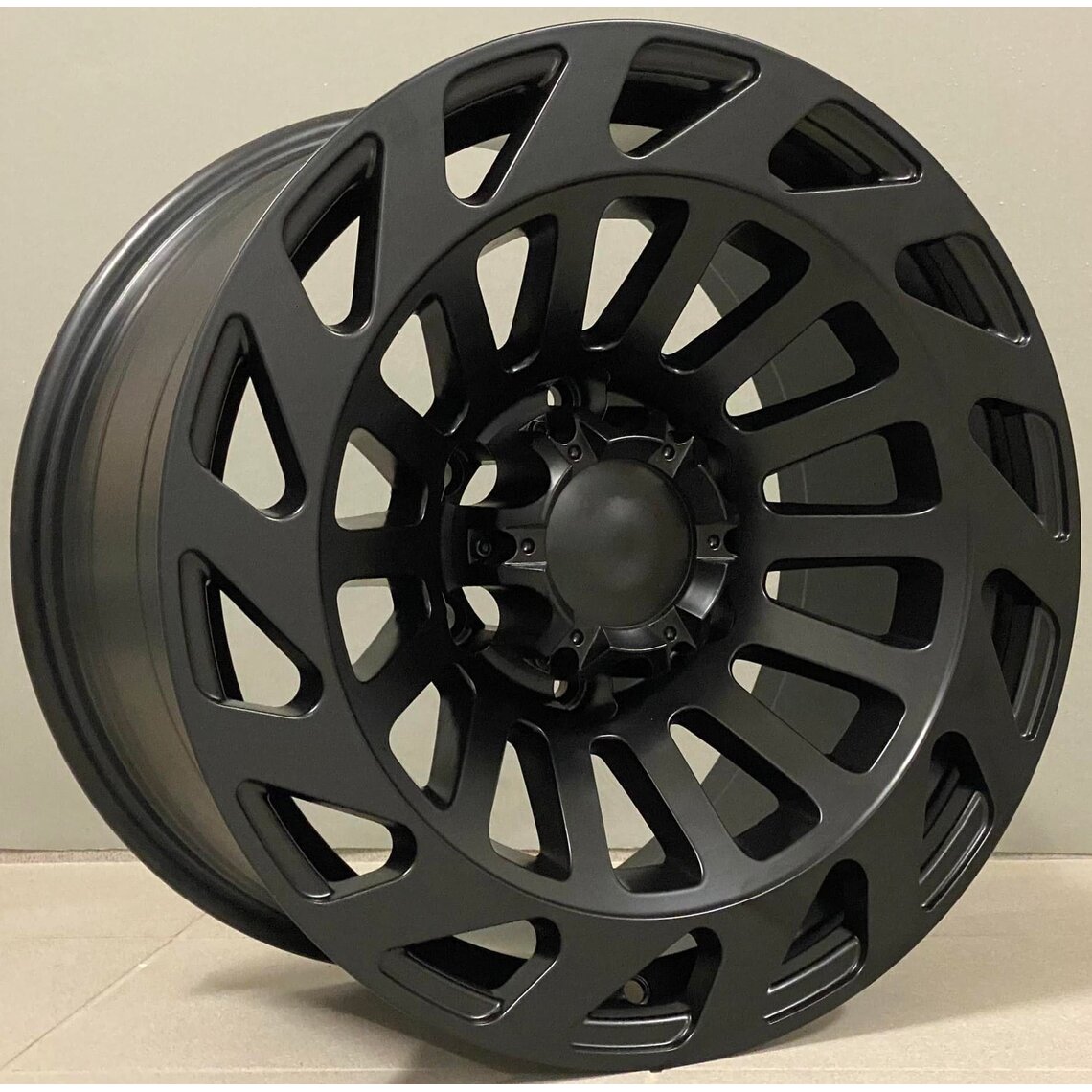 4x4 2143 9x17 6x139.7 ET0 Black Matt