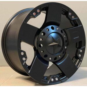4x4 3032 9x17 6x114.3 ET-12 Black Matt