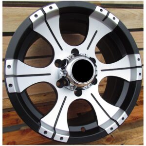 4x4 305 8x16 6x139.7 ET-10 Black Matt Face Machined