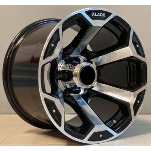 4x4 321 10x15 6x139.7 ET-44 Black Face Machined