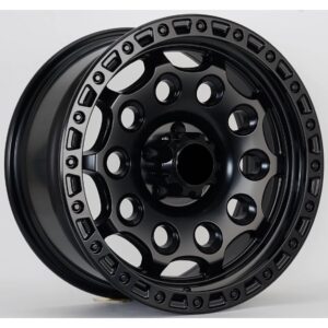 4x4 3358 9x18 5x114.3 ET0 Black Matt