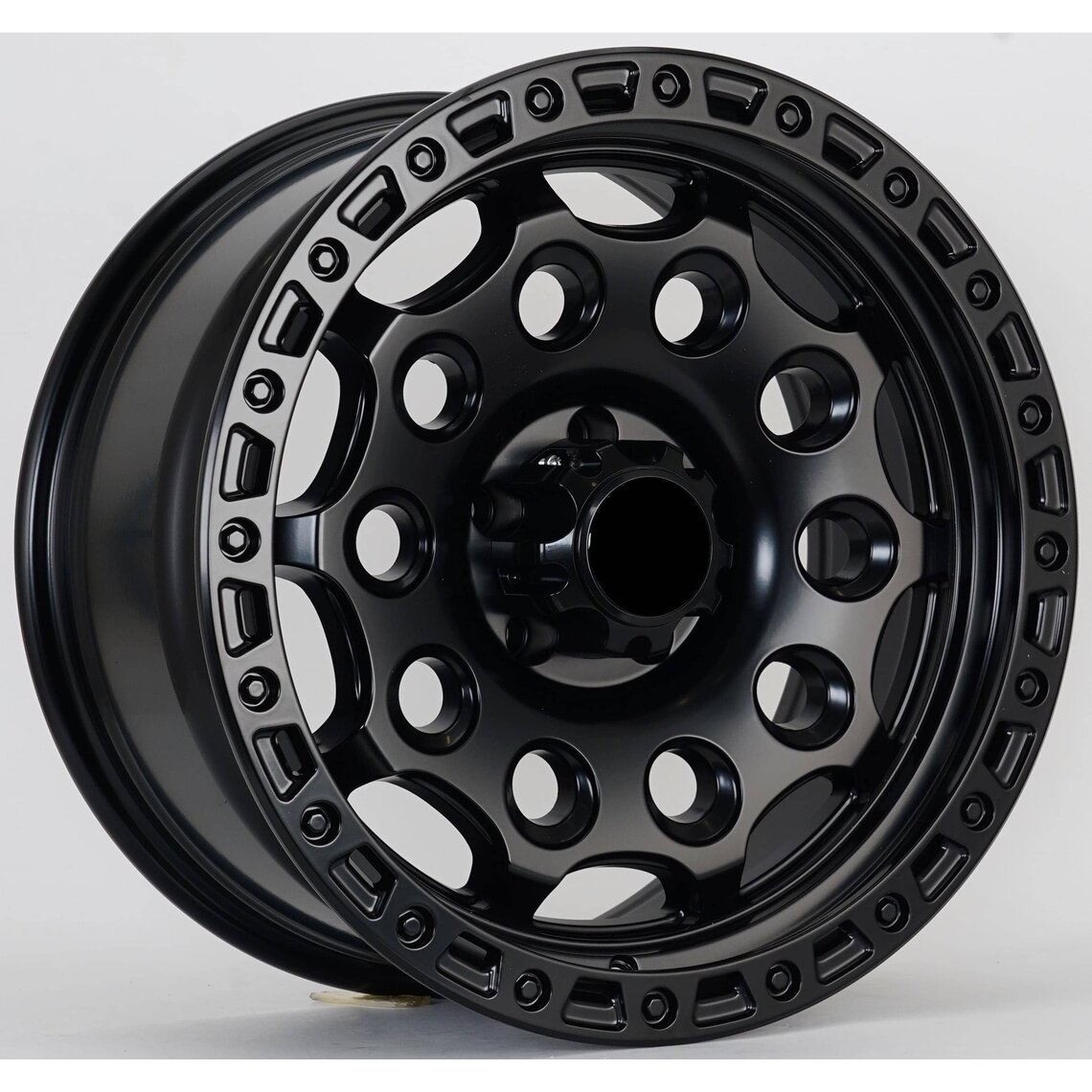4x4 3358 9x18 5x114.3 ET0 Black Matt