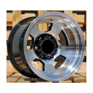 4x4 472 10x15 6x139.7 ET-52 Black Face Machined