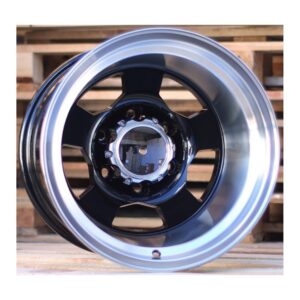 4x4 472 12x15 6x139.7 ET-78 Black Glossy Lip