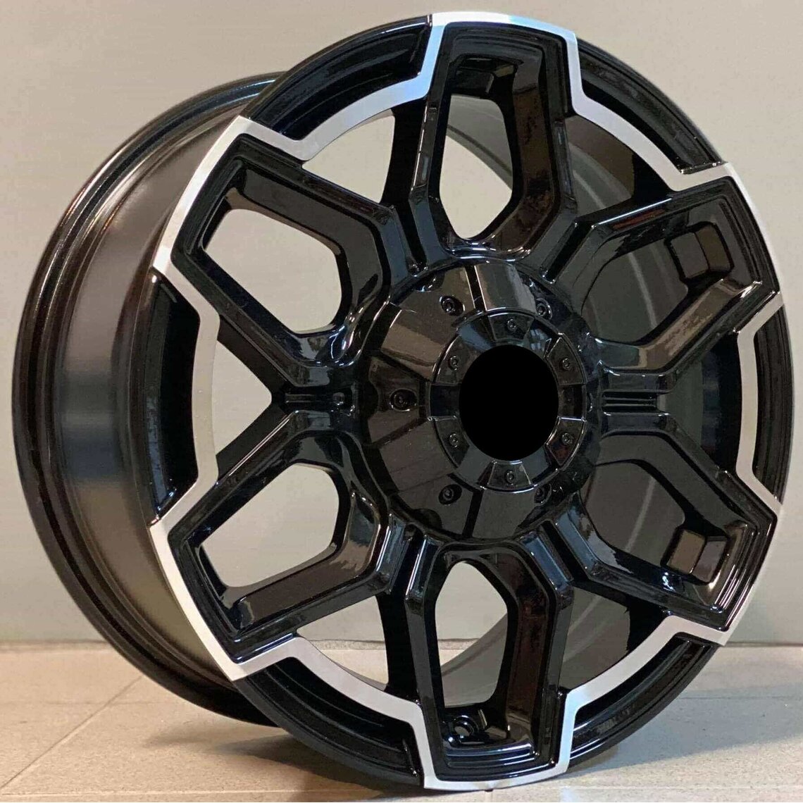 4x4 5260 8x17 5x110/120 ET20 Black Face Machined