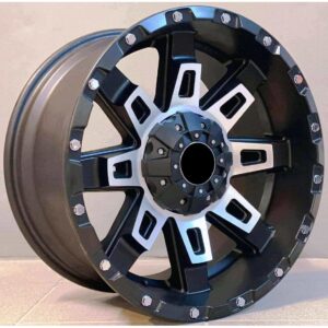 4x4 5261 9x20 6x135/139.7 ET0 Black Matt Face Machined