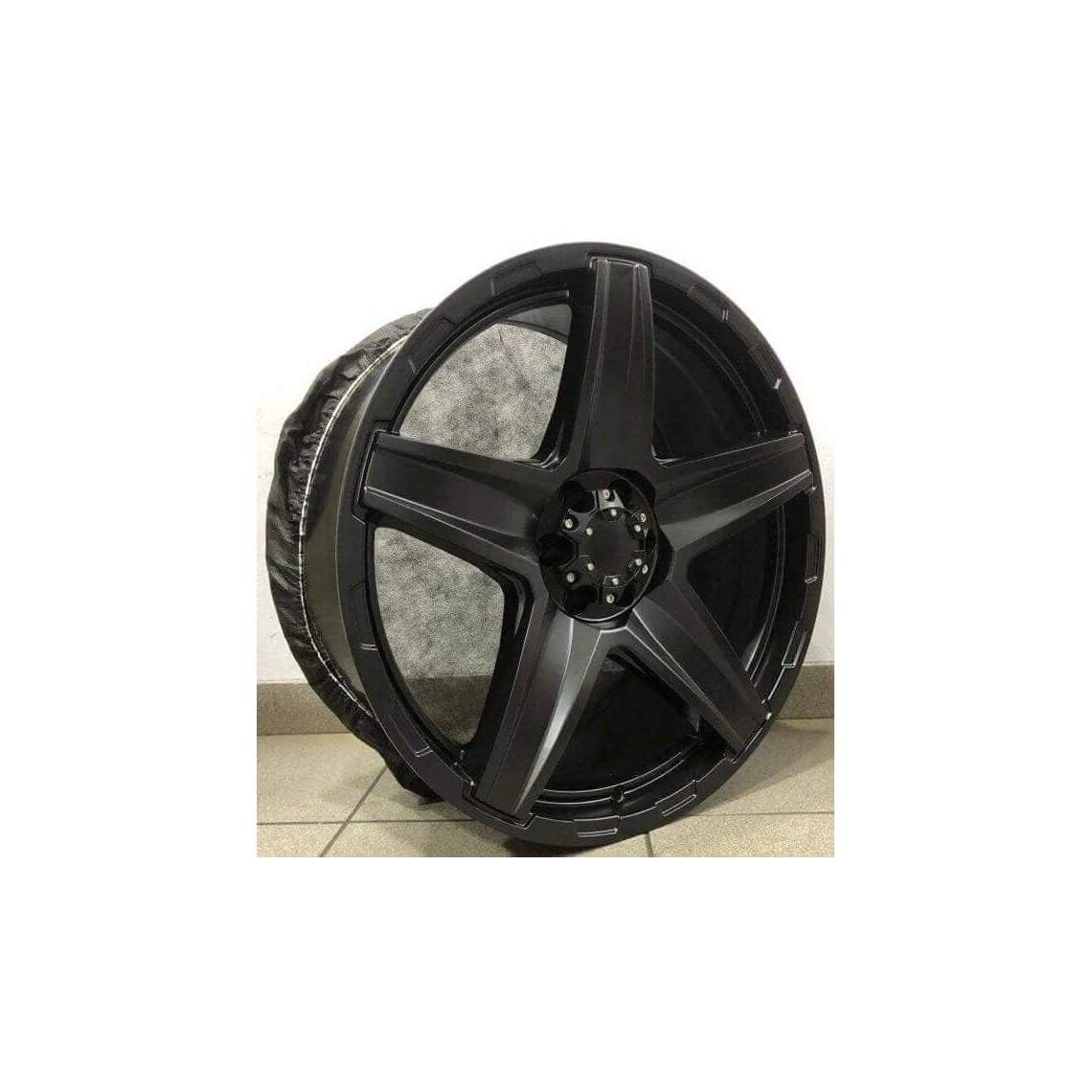 4x4 5293 9x20 6x114.3 ET12 Black Matt