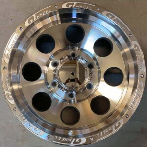 4x4 531 10x16 6x139.7 ET-10 Silver Face Machined