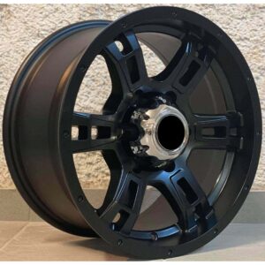 4x4 5317 8x16 6x139.7 ET0 Black Matt