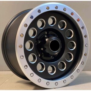 4x4 5332 8x16 5x139.7 ET-10 Black Matt Face Machined