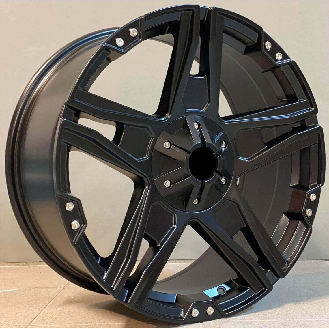 4x4 5461 9x20 6x114.3 ET30 Black Matt