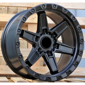 4x4 5840 9x18 6x139.7 ET10 Black Matt