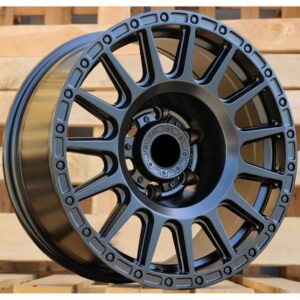 4x4 5877 8x17 6x139.7 ET15 Black Matt