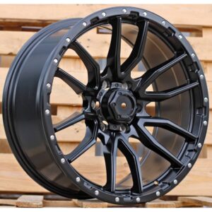 4x4 6098 9x18 6x139.7 ET10 Black Matt