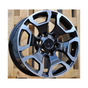 4x4 6216 7.5x17 6x139.7 ET25 Black Face Machined