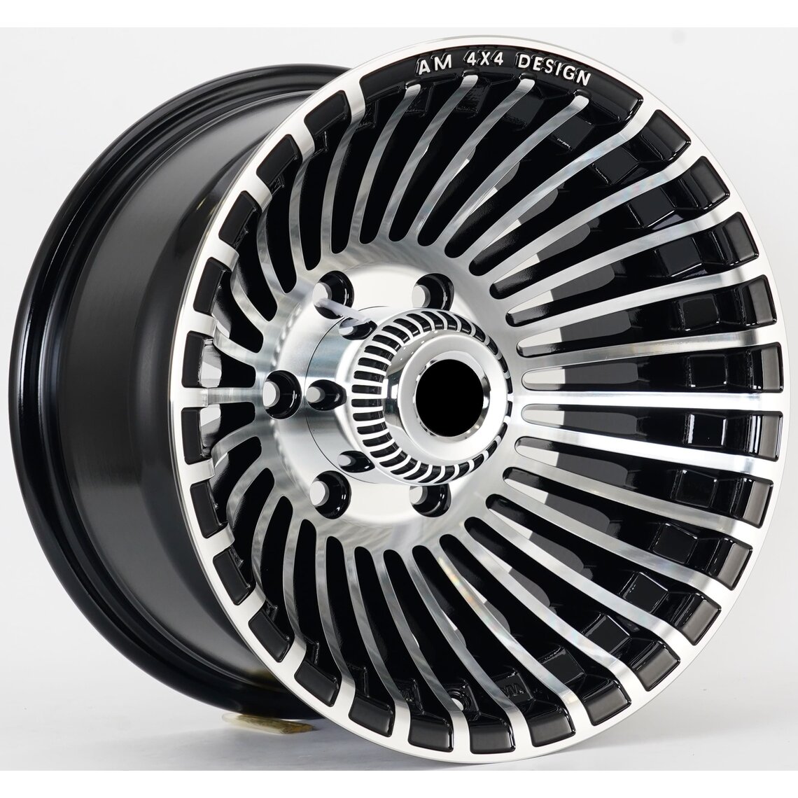 4x4 6916 8x15 6x139.7 ET-45 Black Face Machined