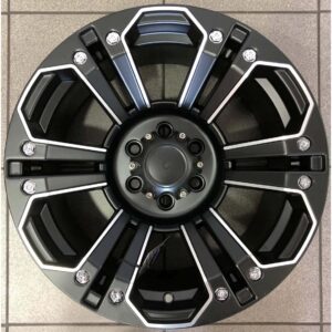 4x4 705 8x16 6x114.3 ET0 Black Matt