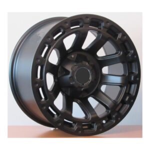 4x4 744 9x17 5x120 ET0 Black Matt