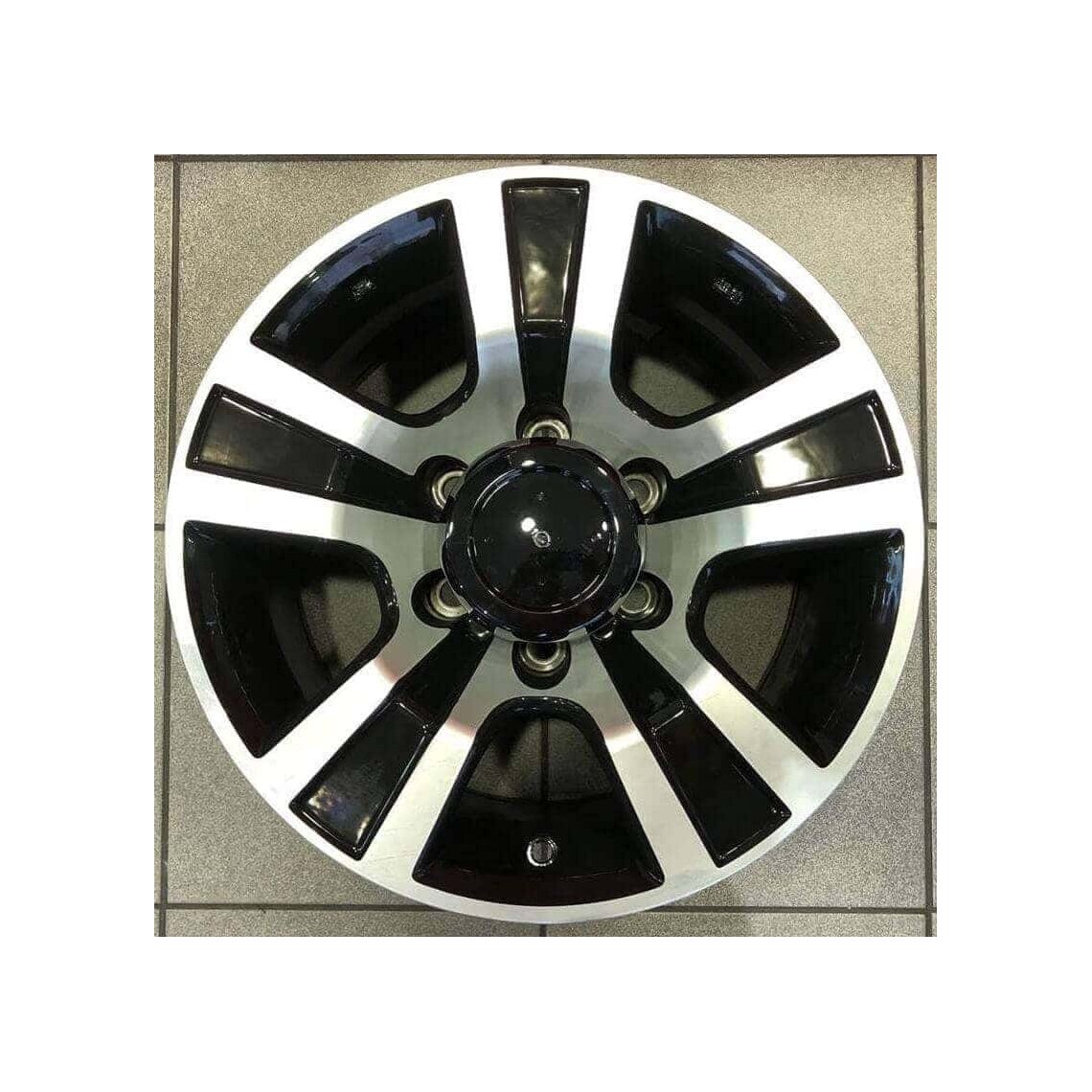 4x4 745 8x16 6x139.7 ET10 Black Face Machined
