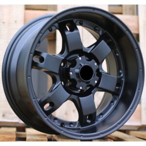4x4 749 8x16 5x114.3 ET-10 Black Matt