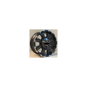 4x4 801 8x17 5x118/130 ET40 Black Matt Face Machined